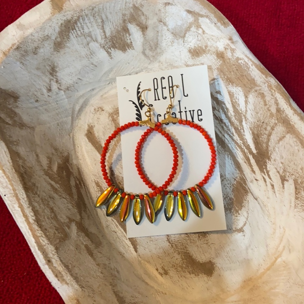 Reb*L Creative new never worn earrings